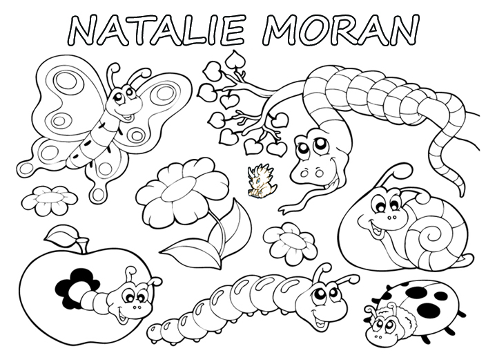 natalie name coloring pages - photo #15